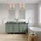 James Martin Vanities Brittany 72in Double Vanity, Smokey Celadon w/ 3 CM Charcoal Soapstone Top 650-V72-SC-3CSP - alternate 5